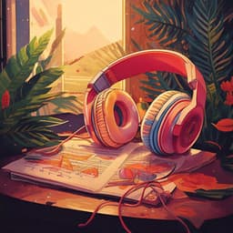 Lofi Harmony Flow: Chill Mood Tunes - Nighttime Calm Lofi