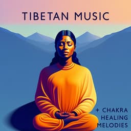 Tibetan Music + Chakra Healing Melodies: Flute, Bowls, Hang | Relaxation, Meditation, Calm The Mind - Tibetan Healing Melodies
