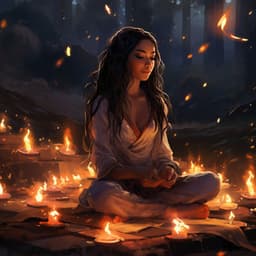 Llamas Meditativas: Sonidos De Paz Armónica - Ruidos de la Naturaleza