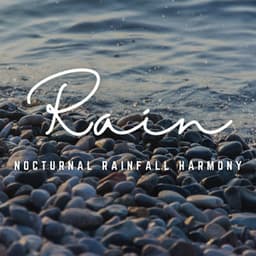 Nocturnal Rainfall Harmony: A Sleepscape Symphony - cloudy night