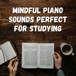 Mindful Piano Sounds Perfect for Studying - Study Piano Music