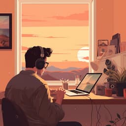 Enfoque Laboral Binaural: Paisajes Sonoros Productivos - Música de trabajo con ritmos binaurales