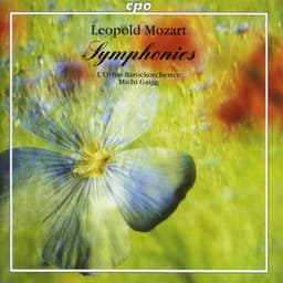 Mozart, L.: Symphonies - Leopold Mozart