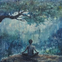 Truenos Distantes: Relajación Lluviosa Para Noches Acogedoras - Música de Fondo para Salón de Restaurante