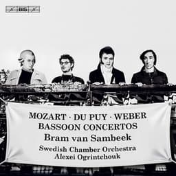 Mozart, Weber & Du Puy: Bassoon Concertos - Bram van Sambeek