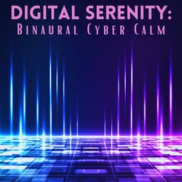 Digital Serenity: Binaural Cyber Calm - Solfeggio Frequencies 528Hz
