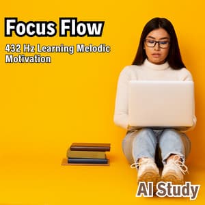 Focus Flow: 432 Hz Learning Melodic Motivation - AI Study