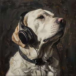 Música De Truenos Para Mascotas: Sonidos Calmantes Y Reconfortantes - Cachorro azul