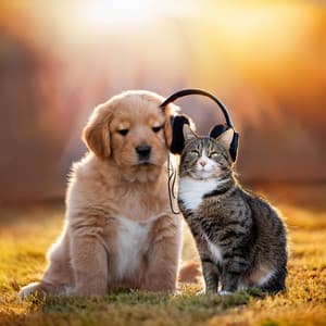 Pets' Melodic Comfort: Soothing Tunes - Pet Aid Music