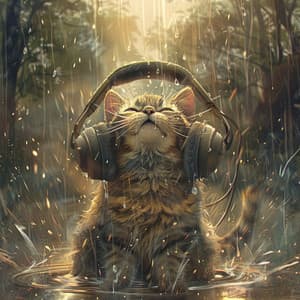 Cats Rain Meows: Serene Sounds - RelaxMyCat