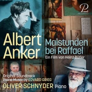 Albert Anker: Malstunden bei Raffael - Edvard Grieg