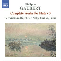 Gaubert: Works for Flute, Vol. 3 - Philippe Gaubert