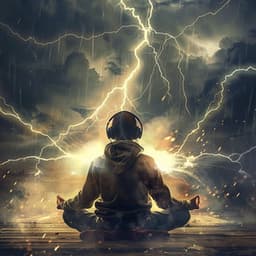 Thunder Meditation Echoes: Music for Mindful Calm - Nature Sounds Meditation