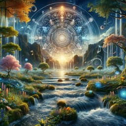 Resonance Realms: A Visual Exploration of Sound for Meditation, Solfeggio Frequencies, and Inner Transformation - Hz Lifeforce Energy