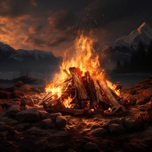 Calm Flames: Fire's Relaxation Echoes - Chills