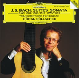J.S. Bach: Transcriptions for Guitar Solo - Johann Sebastian Bach