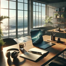 Binaural Oceanic Office: Workday Waves - Alfachronic