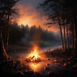 Melodías Abrasadoras: Fusión De Fuego Y Música - Sonidos de la selva tropical