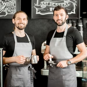 Chill Coffee Shop Productivity: Relaxed Jazz for Effective Workflow - Evening Jazz Environments