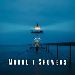 Moonlit Showers: Sleep Music with Rain on Umbrella - Nature Label