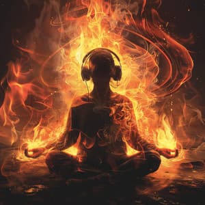 Ember Meditation: Fire's Soothing Harmony - Meditation And Affirmations