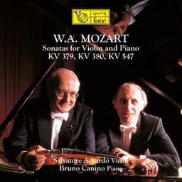 Mozart: Sonatas for Violin and Piano KV 379, 380, 547 - Wolfgang Amadeus Mozart