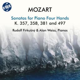 Mozart: Sonatas for Piano 4 Hands - Wolfgang Amadeus Mozart