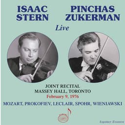 Isaac Stern & Pinchas Zukerman - Isaac Stern