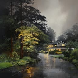 Nature's Relaxing Nocturnal Rainfall - Weather Experience