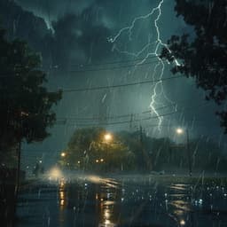 Thunder's Calm at Night: Sleep Soundly with Rain's Chill - Endless Relax