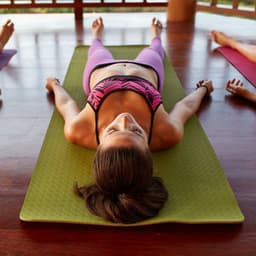 Binaural Silence: Fireside Yoga Serenity - Binaural Serenity Mind