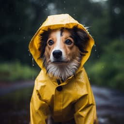 Lloviznas Caninas: Serenidad Canina Con Lluvia - Música de Cachorro Calmante