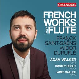 French Works for Flute - Adam Walker