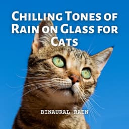 Binaural Rain: Chilling Tones of Rain on Glass for Cats - Sunday Chillout Songs