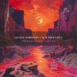 Gentle Whispers Calm Thoughts - Crimson Step Canyon
