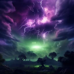 Harmonic Thunder Serenity: Relaxing Melodies - INDAYA