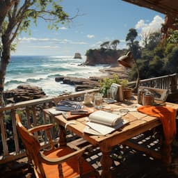 Sesión De Estudio De Las Olas Del Océano: Enfoque Melódico - Paisaje sonoro granular