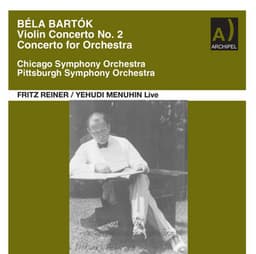 Fritz Reiner conducts Bartok live - Béla Bartók