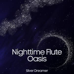 Nighttime Flute Oasis: Sink into Sleep - Silver Dreamer