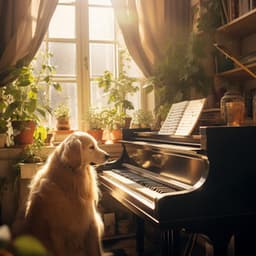 Piano's Pet Comfort: Soothing Sounds for Companions - Pet Care Music Therapy