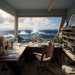 Ocean Work: Productive Tide Sounds - Granular Soundscape