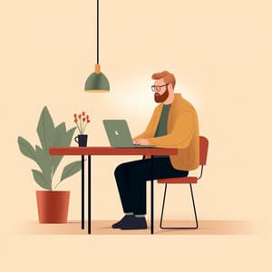 Día De Trabajo Lofi: Ritmos Ambientales Productivos - Lofi Beats para el trabajo