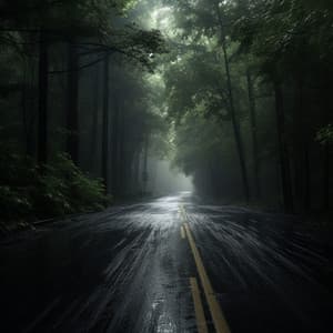 Rainy Workday: Binaural Office Ambiance - Calm Work Music