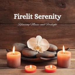 Firelit Serenity: Relaxing Music and Firelight - Noom Night Fire Sounds