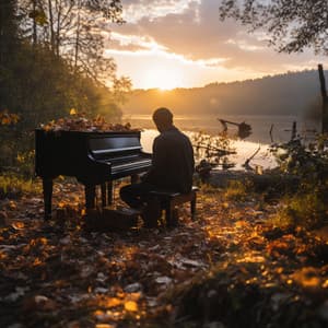 Armonía Tranquila: Reflexiones De Piano Meditativas - Cafetería Jazz Piano Escalofriante