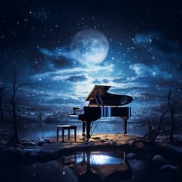 Rayo De Luna En El Desierto: El Piano Pinta El Silencio Con Luz De Estrellas - Resplandor de piano