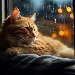 Armonía Felina Del Trueno: Sonidos Relajantes Para Gatos - Colección de música relajante