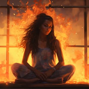 Armonía En Las Llamas Del Arte: Música Para Aliviar El Estrés - VIDA ASMR