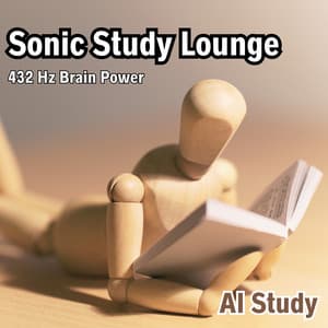 Sonic Study Lounge: 432 Hz Brain Power - AI Study