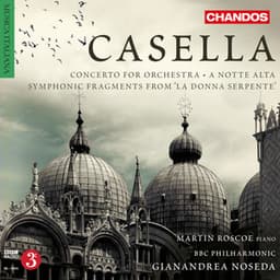 Casella: Concerto for Orchestra, A notte alta & Symphonic Fragments from La Donna Serpente - Alfredo Casella